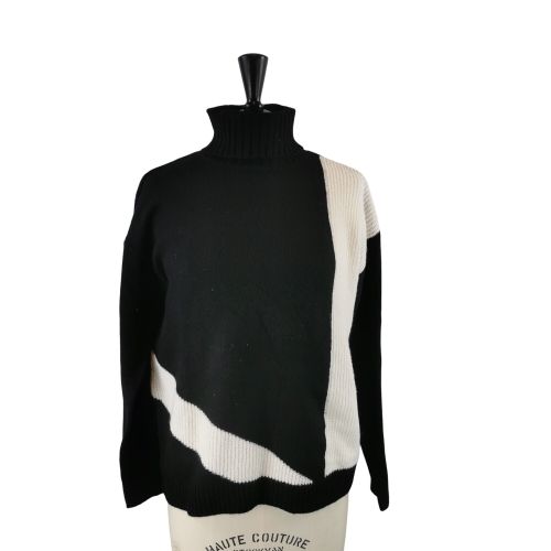 Pull en maille col rouler blanc & TS(estime) - Label Emmaus - Modalova