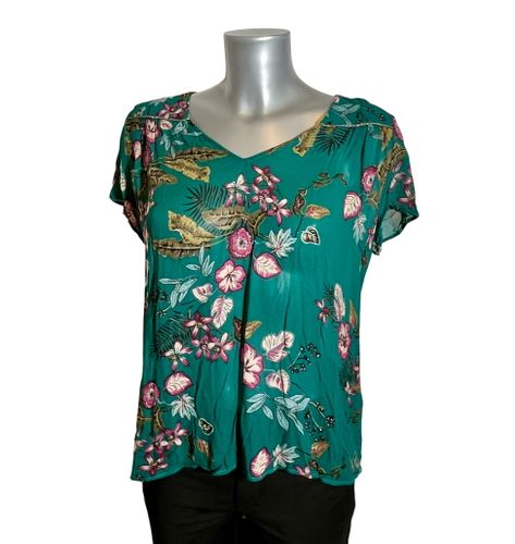 Blouse IKKS T38 imprime - fluide - col V - ikks woman - Modalova