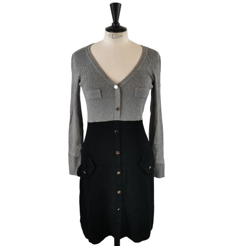 Robe longue en maille TM(estime) & gris - Label Emmaus - Modalova
