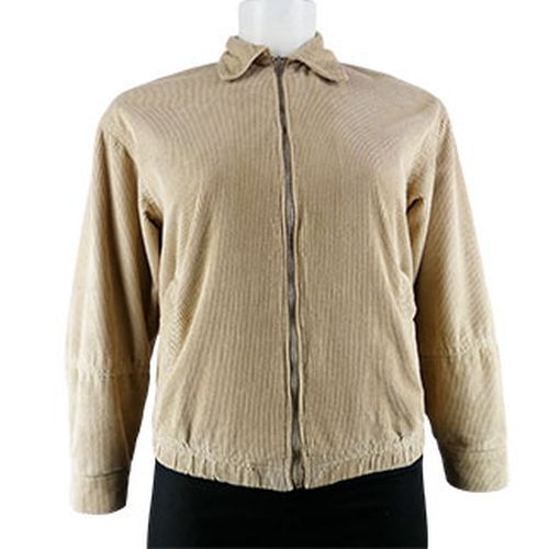 Veste beige en velours ctel manches longues - XXS - h&m - Modalova