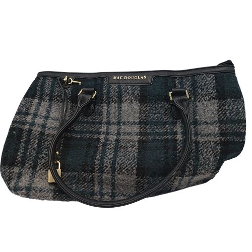 Sac a main Mac Douglas lainage et skaï - Label Emmaus - Modalova