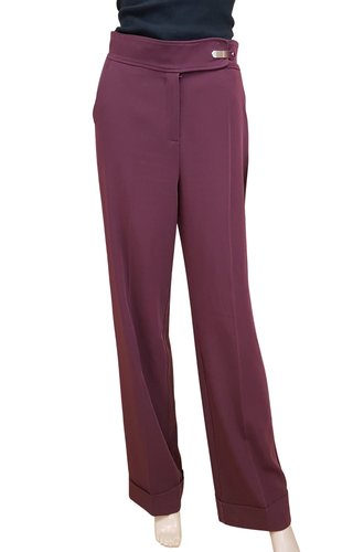 Pantalon Kenko bordeaux - T 36 - cop.copine - Modalova