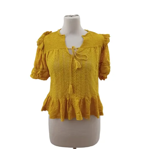 Blouse jaune  - Mng - M - mng - Modalova