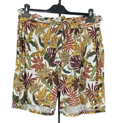 Short  feuilles de la marque de couleur vert taille XL/XXL (42/44) - tissaia - Modalova
