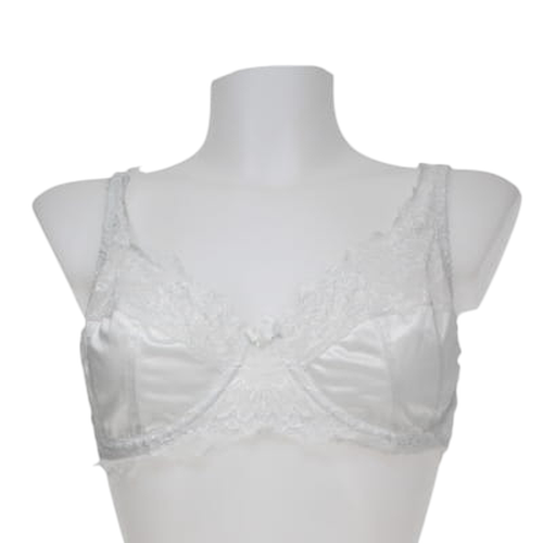 Soutien-gorge avec dentelle et armatures - taille 95 C - blanche porte - Modalova