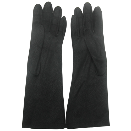 Gants de soire noirs vintage - Label Emmaus - Modalova