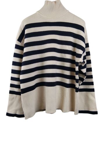 Pull beige  rayures - Zara - S - zara - Modalova