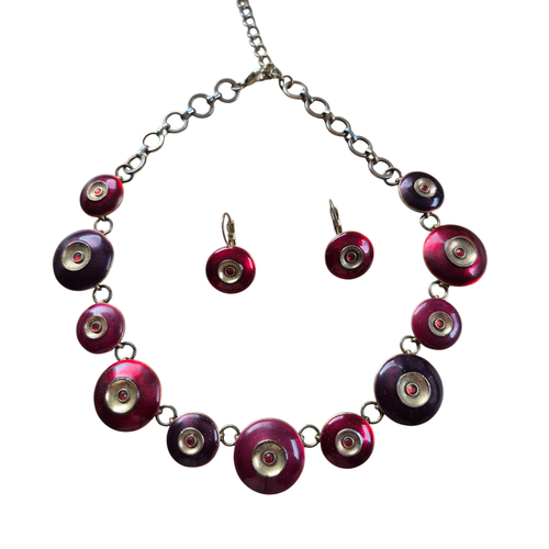 Collier + boucles d'oreilles en mtal dor - ikita - Modalova