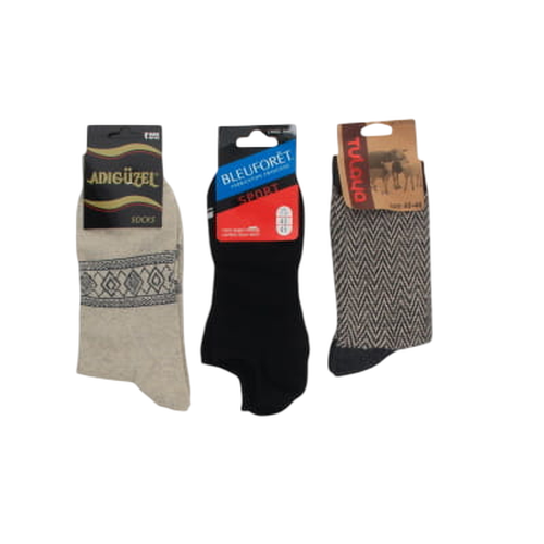 Lot de 4 paires de chaussettes panaches - Taille 40/46 - Label Emmaus - Modalova