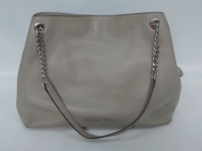 Sac  main en cuir gris port paule - michael kors - Modalova