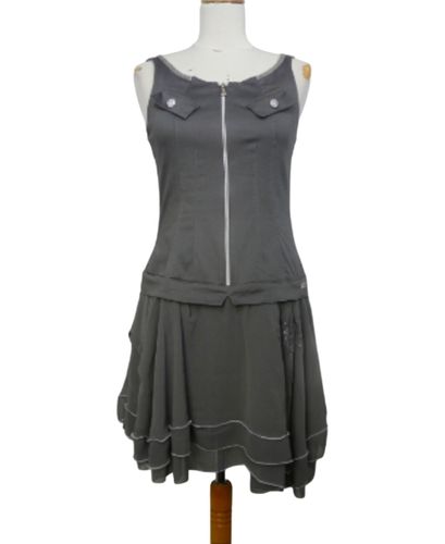 RF48 - Robe bi-matire - Taille 36 - la mode est  vous - Modalova