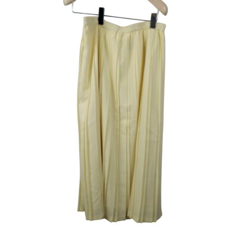 Jupe beurre vintage 100% polyester - Taille 38/40 estim - janine pauport - Modalova
