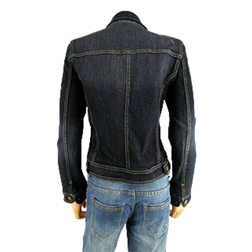 Veste en Jeans marine - Taille 38 - camaeu - Modalova