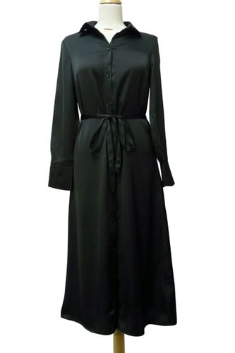 RF180 - Robe longue en satin - Taille 38 - Esmara - Modalova