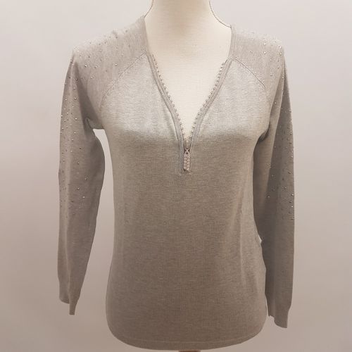 Pull de ftes fin avec des strass et petits clous - BREAL - taille 1 - bral - Modalova