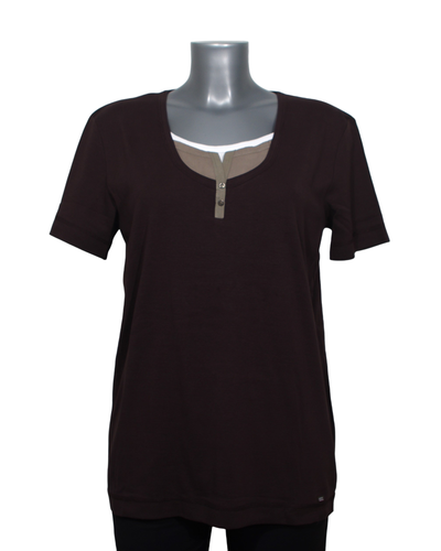 T-Shirt marron - Cecil - XL - cecil - Modalova