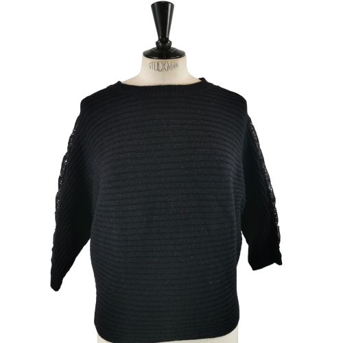 Pull Top noir TS (estime) - Label Emmaus - Modalova