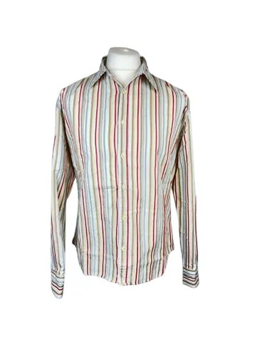 Chemise manches longues  rayures col tailleur - Taille L - paul smith - Modalova