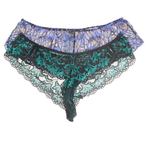 Lot de 2 culottes couleurs panaches - taille L - Label Emmaus - Modalova