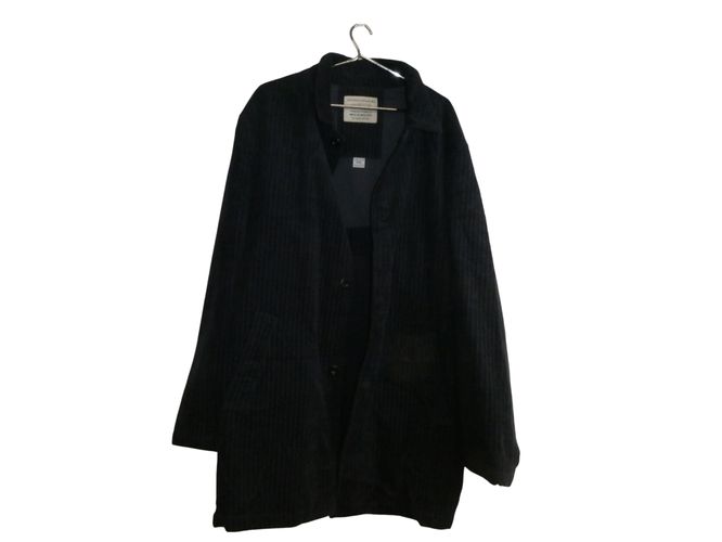Manteau long bleu - Label Emmaus - Modalova