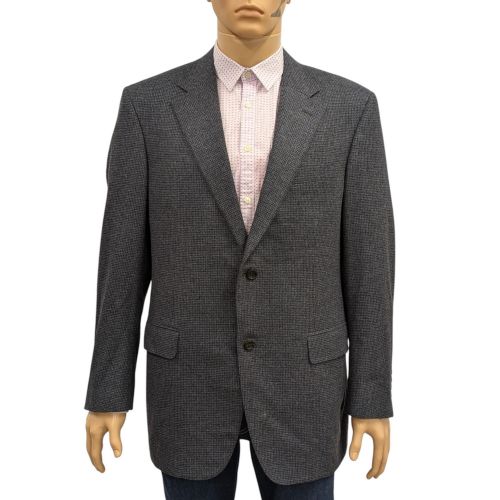 Veste de costume T 56 Blazer en laine et cachemire gris/ - canali - Modalova