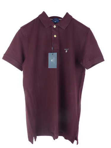 Polo Gant Bordeaux - gant - Modalova