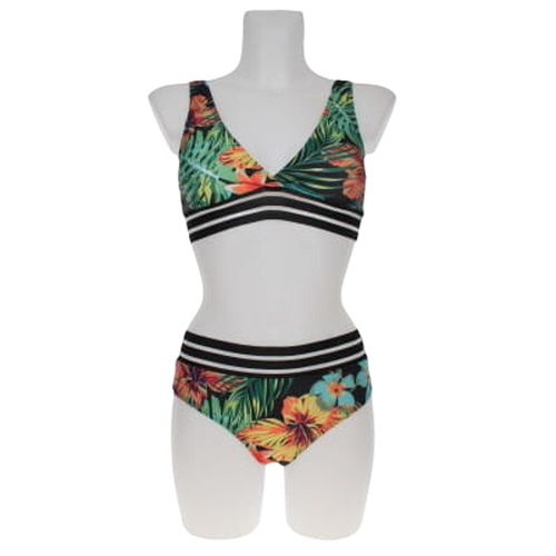 Maillot de bain 2 pices imprim - taille S - shein - Modalova