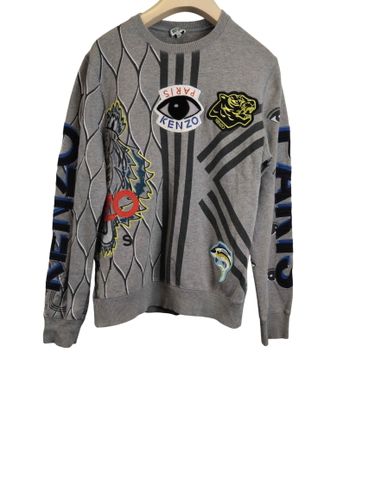 Pull multi couleur avec motifs - Taille S - kenzo - Modalova