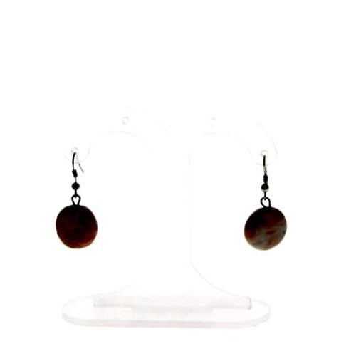 Boucles d'oreilles  pendants blancs et - Label Emmaus - Modalova