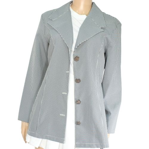 Veste Vintage  Carreaux Vichy et Blanc Taille Estime 42 - Ici Et Maintenant - Modalova
