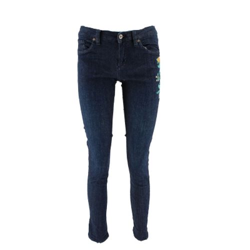 Jean broderie fleurs - - - taille 36 - esmara - Modalova