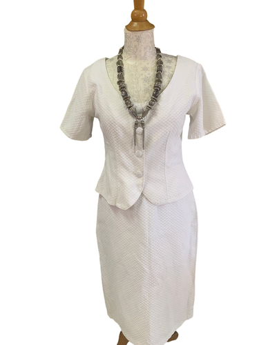 Tailleur femme - T38 - Blanc - Label Emmaus - Modalova