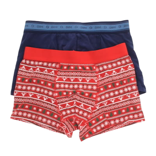 Lot de 2 boxers panachs - taille S - Label Emmaus - Modalova