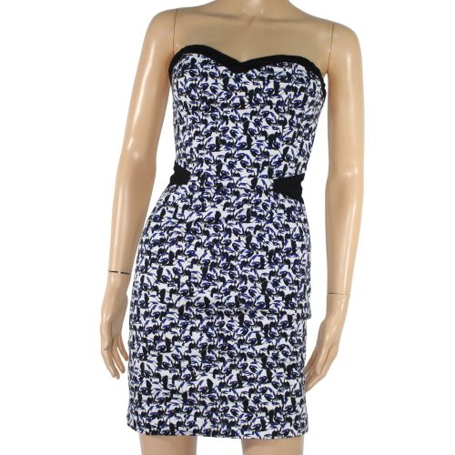Robe Bustier  Imprim Taille 34 - naf naf - Modalova