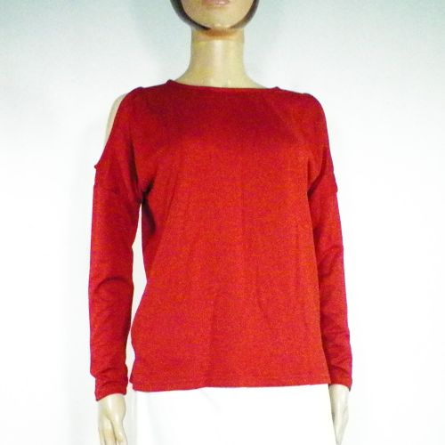 Pull Femme Rouge ELDYS T S - Label Emmaus - Modalova
