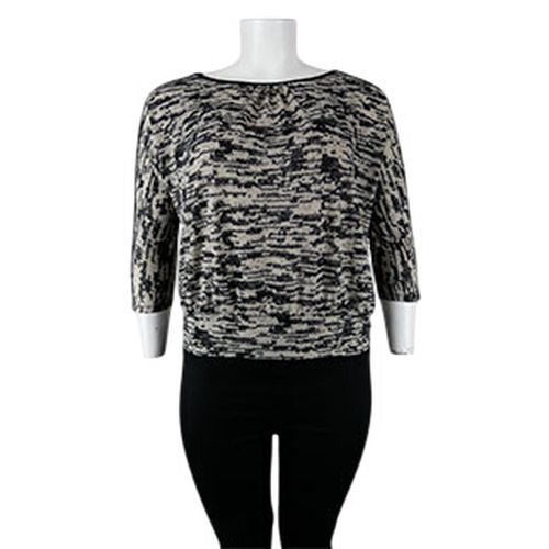 Blouse beige imprim - taille 4 - Label Emmaus - Modalova
