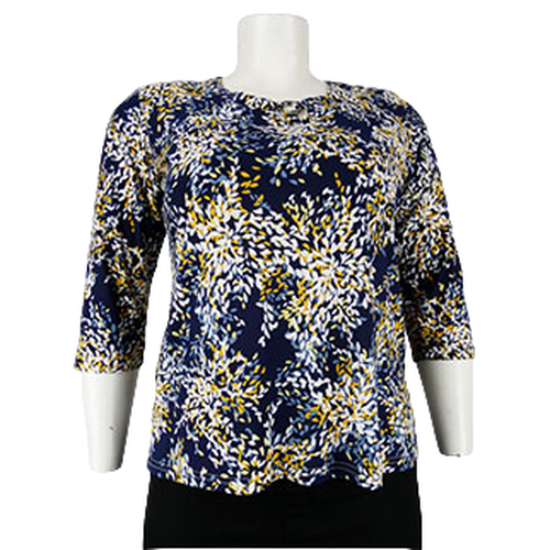 Blouse imprime fleurs - Taille 4 - elizabeth - Modalova