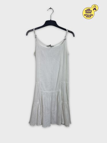 Robe Zara blanche  bretelles  - zara - Modalova