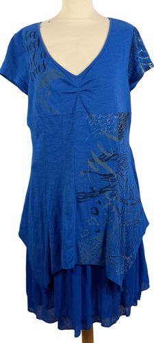 Robe bleue " LA MODE EST A VOUS" T4 - La Mode Est À Vous - Modalova