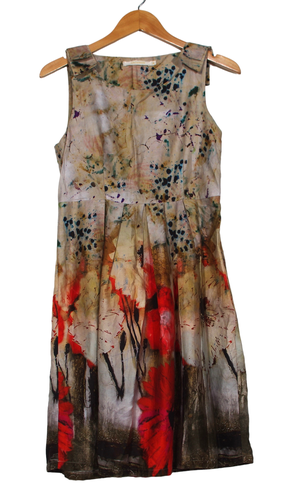 Robe tye & dye imprim coquelicot - 36 - la fe maraboute - Modalova