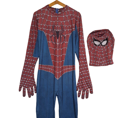 DEGUISEMENT "SPIDERMAN" avec cagoule pour adulte - Taille S - Label Emmaus - Modalova