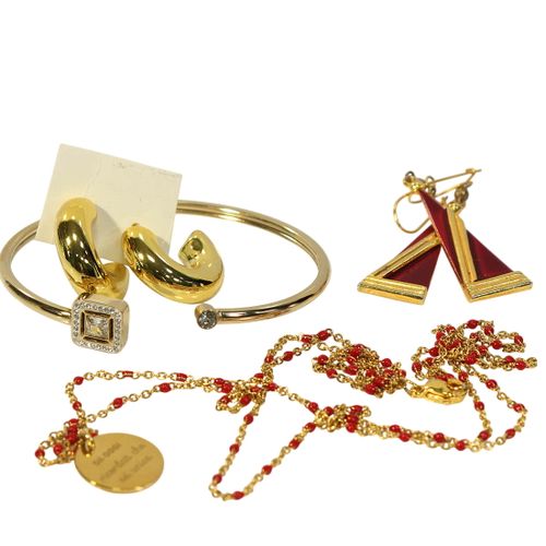 Collier double-rang bracelet boucles d'oreille - Label Emmaus - Modalova