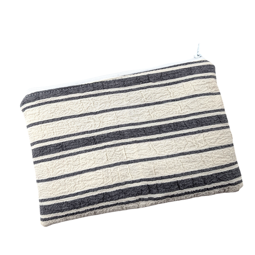 Pochette Zippe en Tissus Neufs - Label Emmaus - Modalova