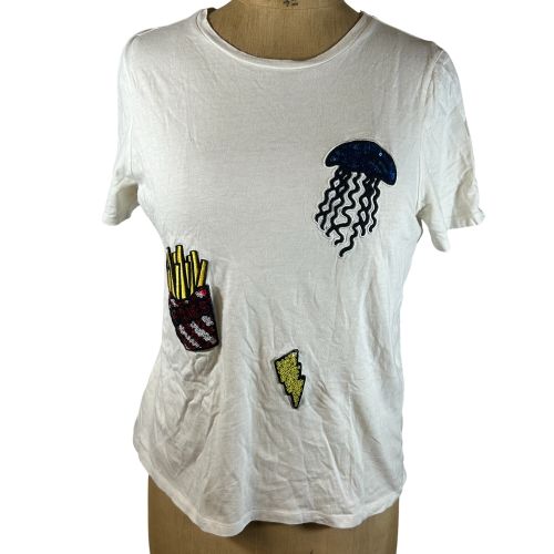 Tee-shirt Taille - S&M - zara trafaluc - Modalova
