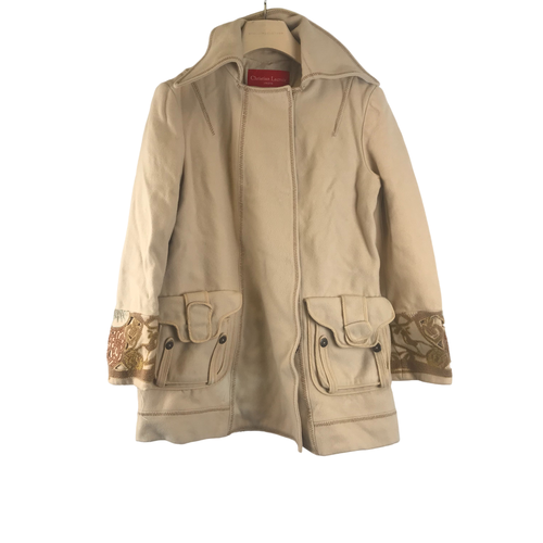 Manteau beige - 42 - christian lacroix - Modalova