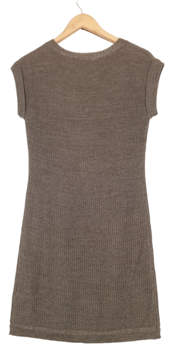 Robe en maille taupe - Caroll - T1 - caroll - Modalova