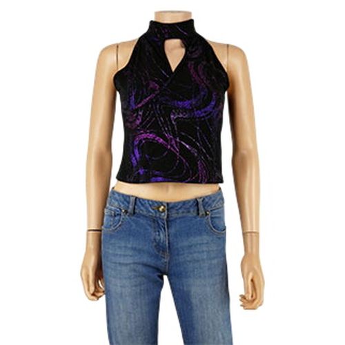 Dbardeur avec fibres mtallises violettes - taille M - pimkie - Modalova