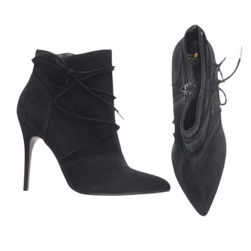 Bottines effet daim  talons aiguilles 10 cm - Pointure 39 - gmo - Modalova
