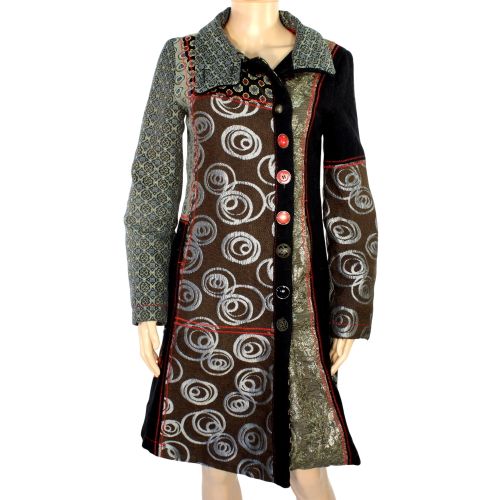 Manteau & Rouge Taille 42 - Desigual - Modalova