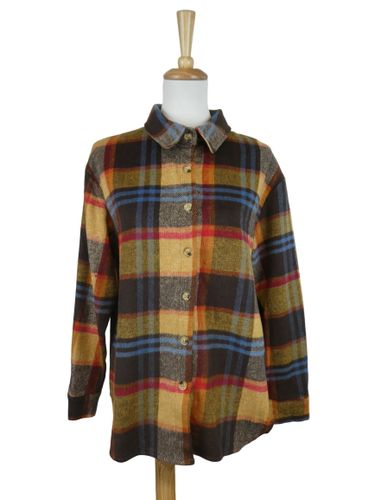 Chemise manches longues  motif carreaux - Taille L - sophyline - Modalova